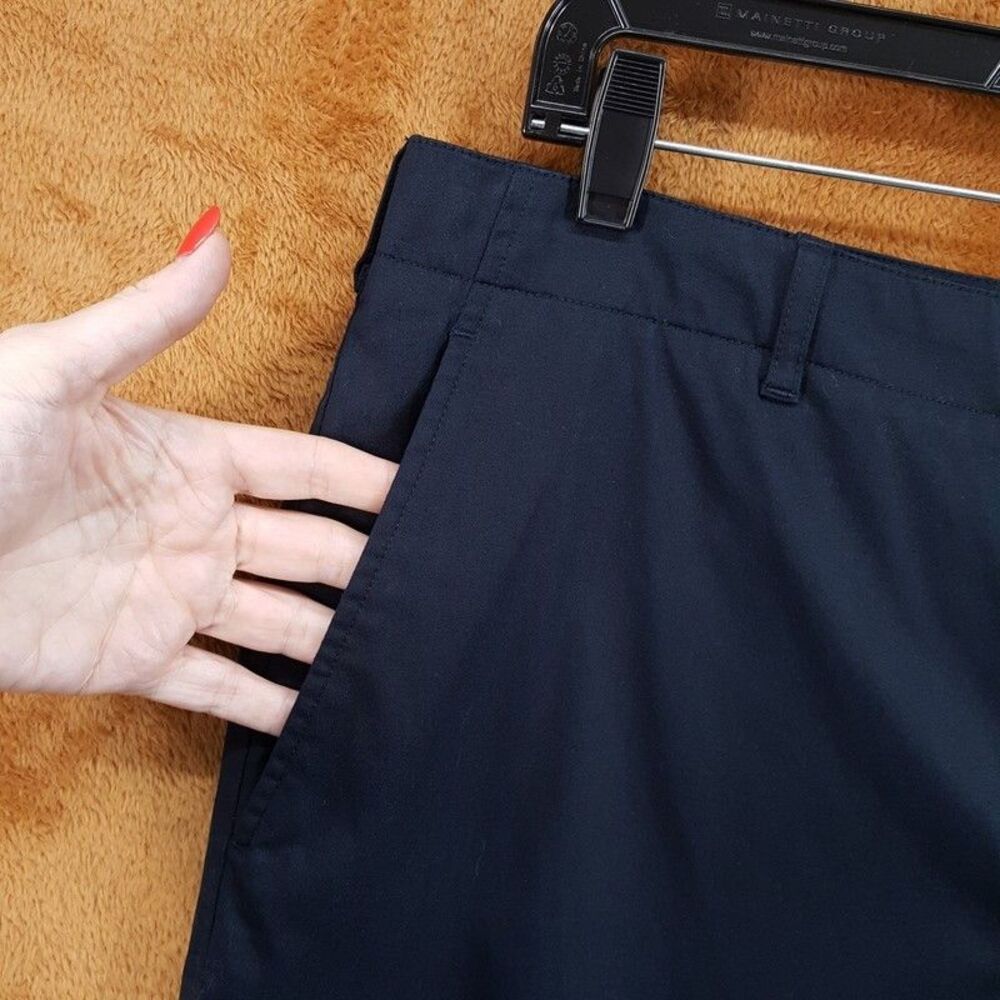 THEORY Pants Mens Size 33 Navy Cargo Drawstring Trouser CURTIS Hanson Twill $245 - Picture 3 of 10